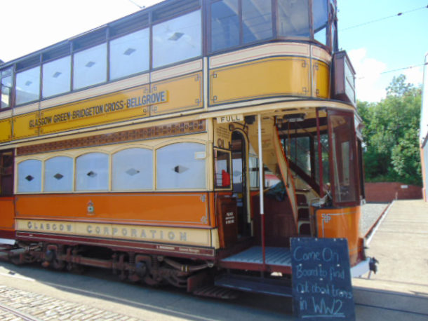 Trams in WW2 - Crich Tramway Village