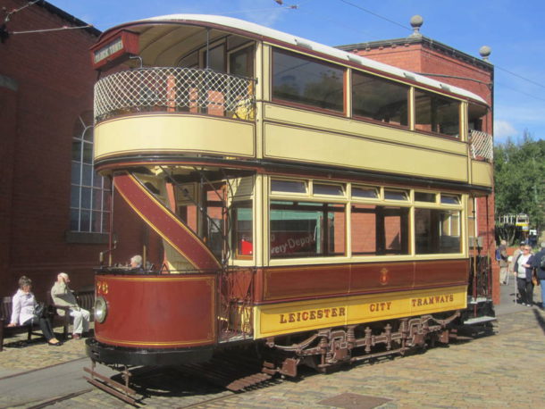 Leicester Corporation No. 76 - Crich Tramway Village