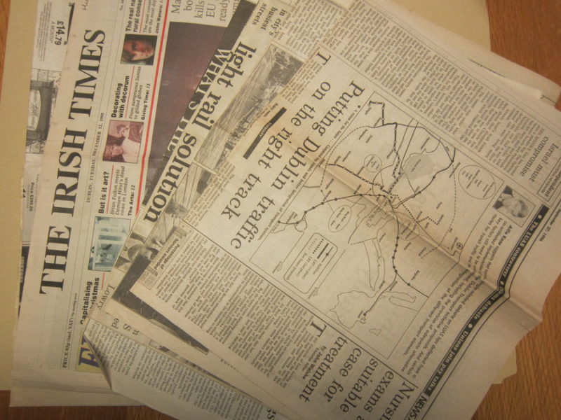 Read All About it - Newspaper Collection - Crich Tramway Village