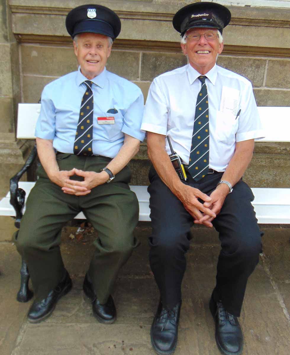 Volunteer tram conductors